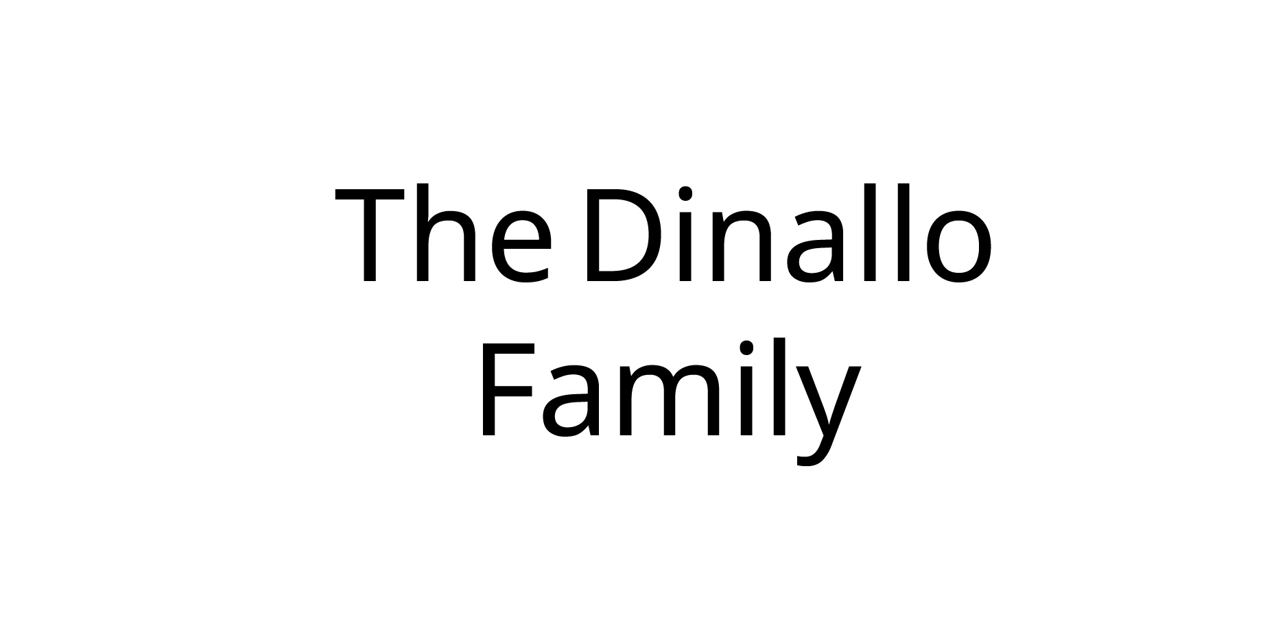 The Dinallo Family